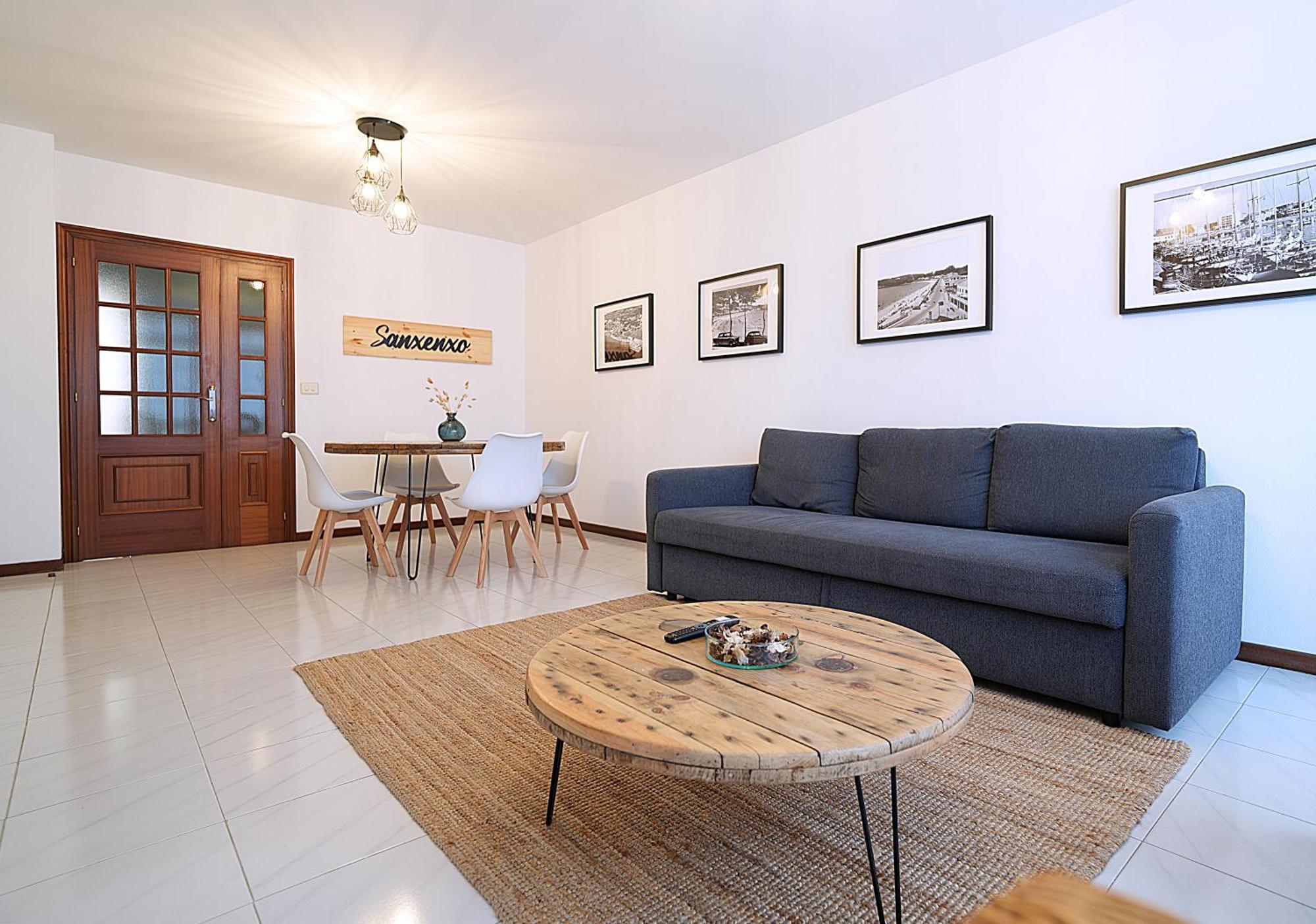 Apartamento De Playa En Sanxenxo Con Parking Экстерьер фото